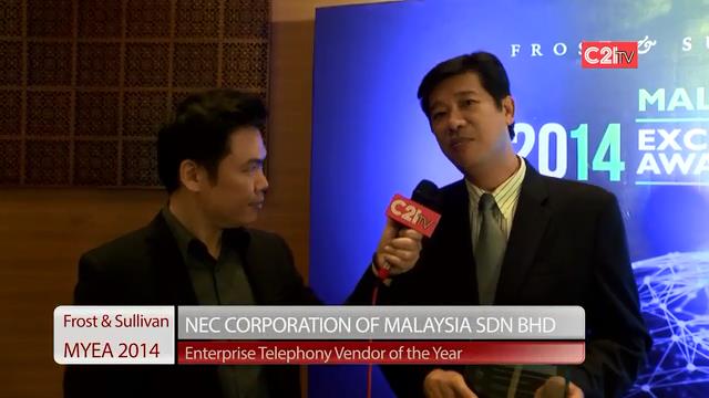 NEC Corporation ~ Malaysia Excellence Awards 2014 for ICT