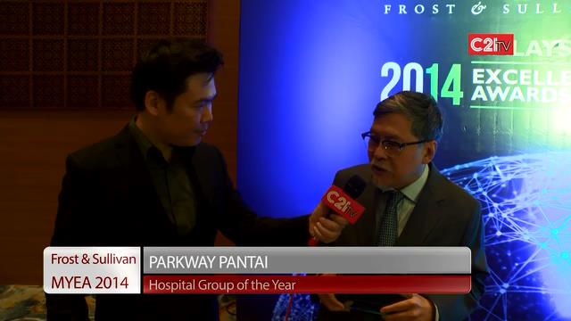 Parkway Pantai ~ Malaysia Excellence Awards 2014 for Healthcare