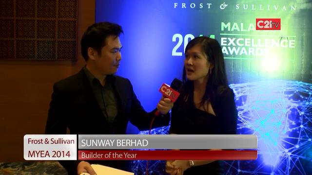 Sunway ~ Malaysia Excellence Awards 2014 for Environment & Building