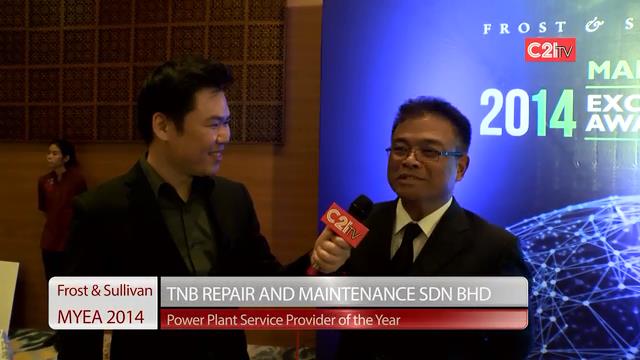 TNB Repair & Maintenance ~ Malaysia Excellence Awards 2014 for Power Systems