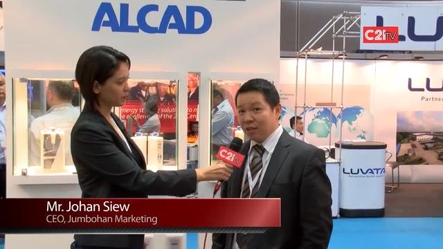 The Chief Executive Officer Of Jumbohan Marketing, Mr Johan Siew Shares With C21 TV On Their Featured Product And Their Objective Of Participating M&E 2014