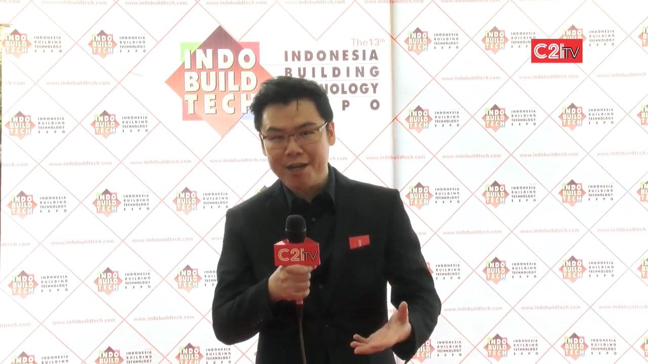 Opening Of Indo BuildTech 2015 in Jakarta with C21TV