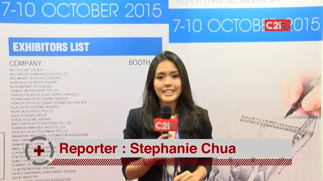 C21TV @ BuildTech 2015, PWTC, Kuala Lumpur